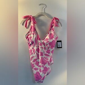 Kate Spade Pink Floral Women’s One Piece Swimsuit
